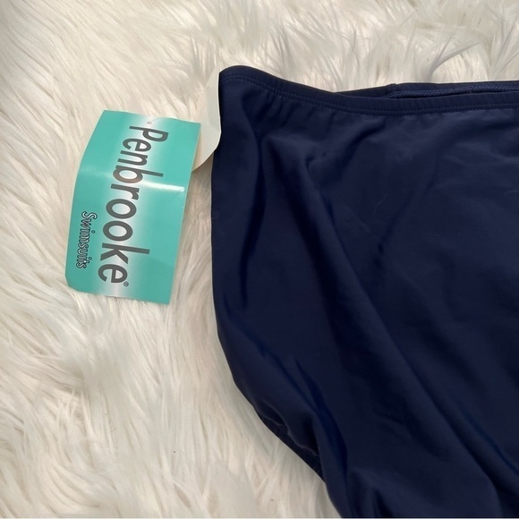 Penbrooke Swimsuits Tummy Control Swim Bottom Navy Blue - Picture 10 of 12